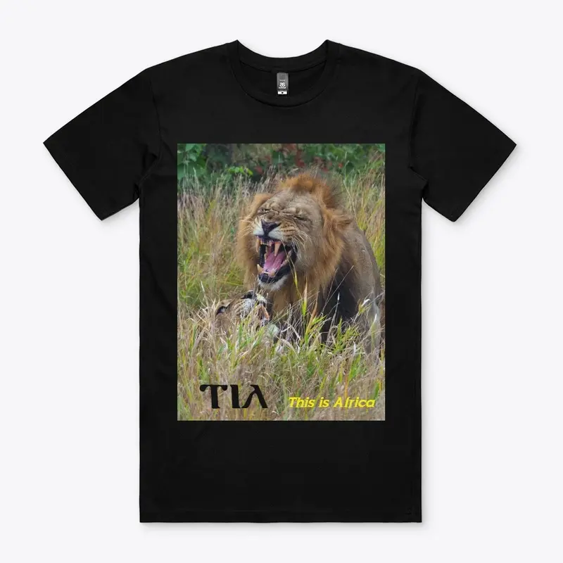 TIA this is Africa shirt Lions mating